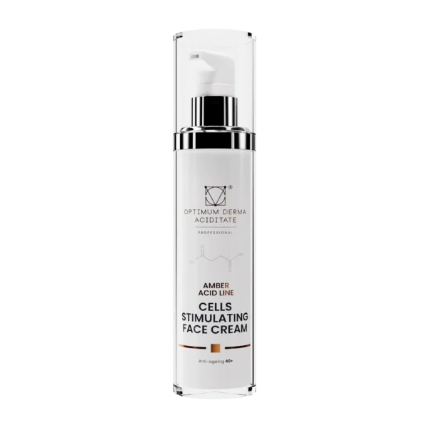 JAUNINAMASIS VEIDO KREMAS 40+ SU GINTARO RŪGŠTIMI IR PEPTIDAIS, 50 ML